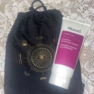New 2 pc Murad mask Hydration exfoliating cleanser